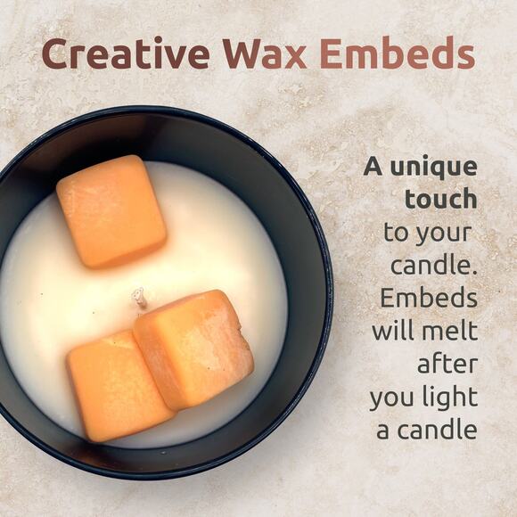 BUTTERSCOTCH Soy Wax Candle in Glass Jar (10 oz) - Picture 2 of 10